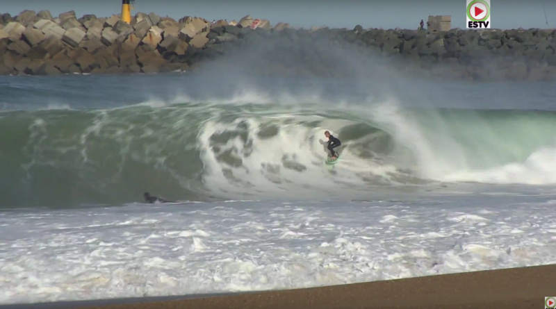 Anglet: Big Waves Cavaliers-Beach - Euskadi Surf TV