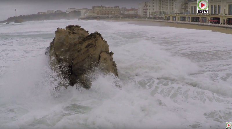 Biarritz: Vagues de Janvier 2018 - Euskadi Surf TV